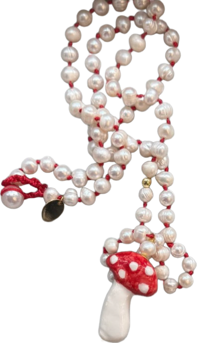 Mushroom Necklace